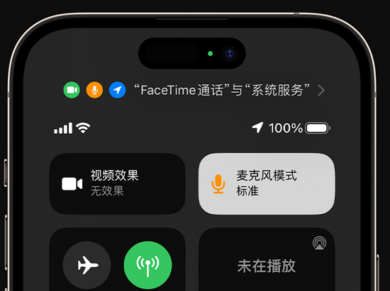 眉山苹果授权维修网点分享iPhone在通话时让你的声音更清晰 