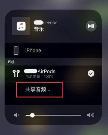 眉山苹果14音频维修点分享iPhone14音频共享设置方法 