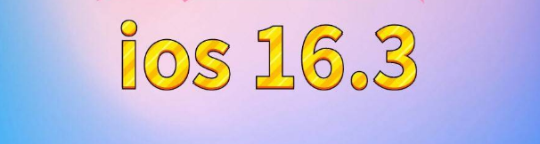 眉山苹果服务网点分享苹果iOS16.3升级反馈汇总 